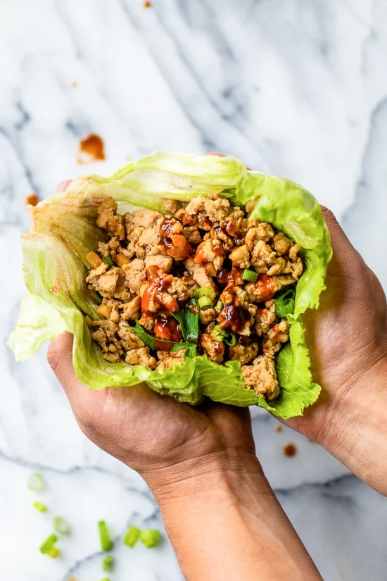 Quick and Easy Asian Lettuce Wraps