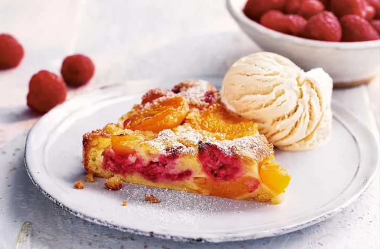 Apricot & Raspberry Clafoutis: A French Delight