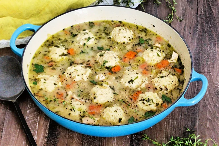 Healthy Chicken and Dumplings