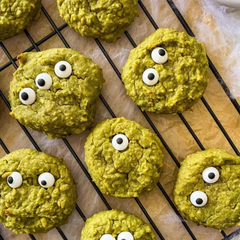 🎃👀 Spooky & Healthy Halloween Cookies! 👀🎃